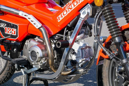 ダウンチューブ SIL CT125 20-22/23- シルバー 左右セット