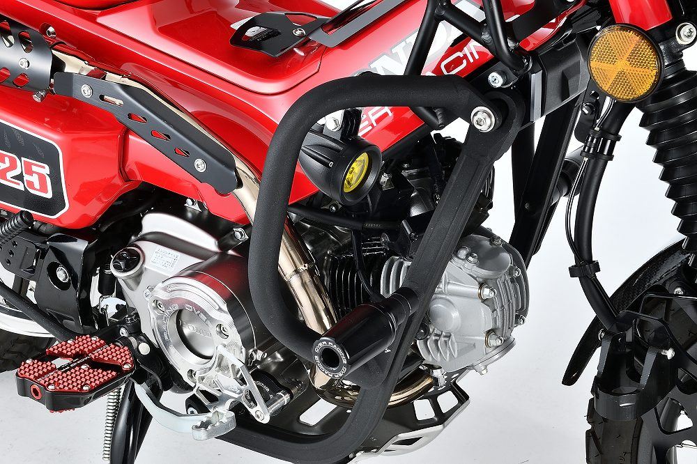 Pipe Guard BLK CT125 (20-22)(23-) Black Left and Right Set