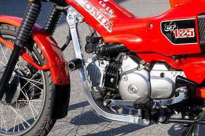 ダウンチューブ SIL CT125 20-22/23- シルバー 左右セット