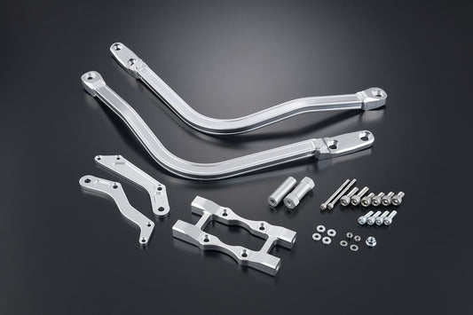 Downtube SIL GROM 21-22/23/24 - Silver Left and Right Set