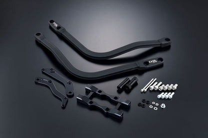 Down tube BLK GROM 21-22/23/24 - Black Left and Right Set