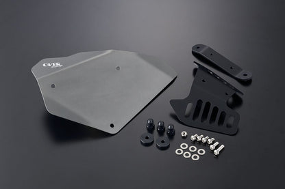 Side Cover Type 2 Left Side Gunmetal for MONKEY125 (18-20/21-23/24-), 1 left side gunmetal cover