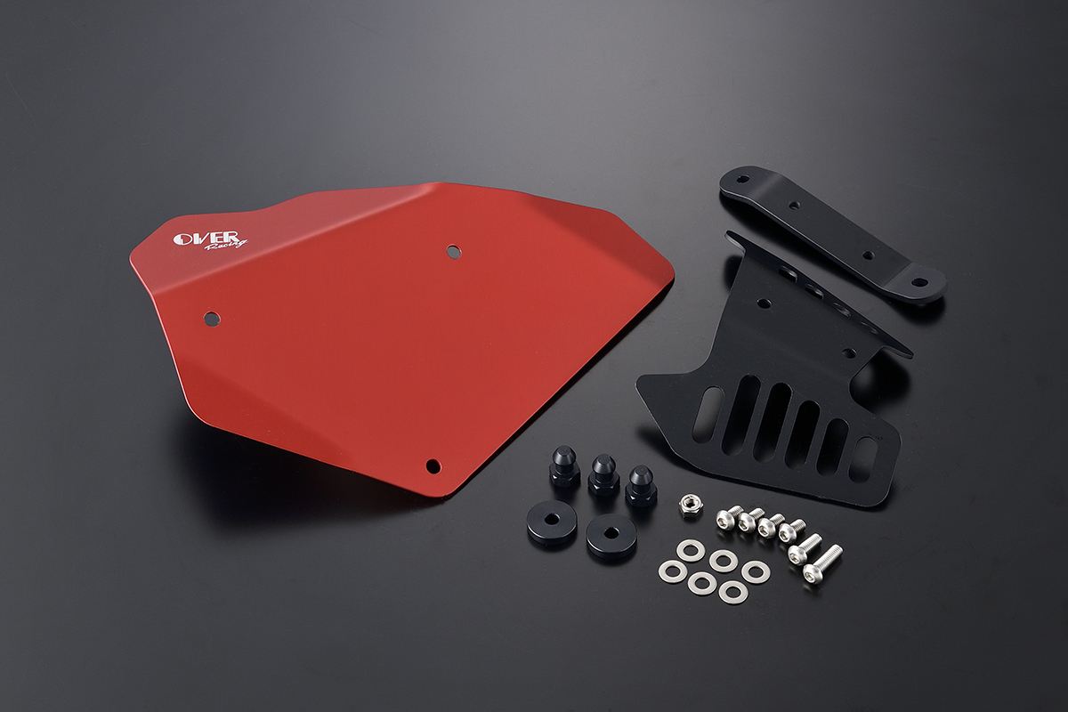 サイドカバー Type2 L側 RED MONKEY125 (18-20/21-23/24-) レッド 左側1個