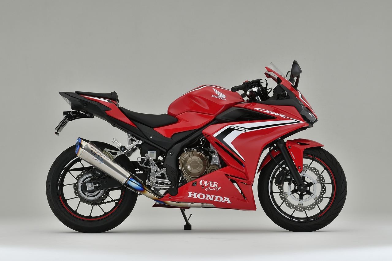 フェンダーレスキット CBR400R 16-18/19-21 ブラックアルマイト仕上げ 1個