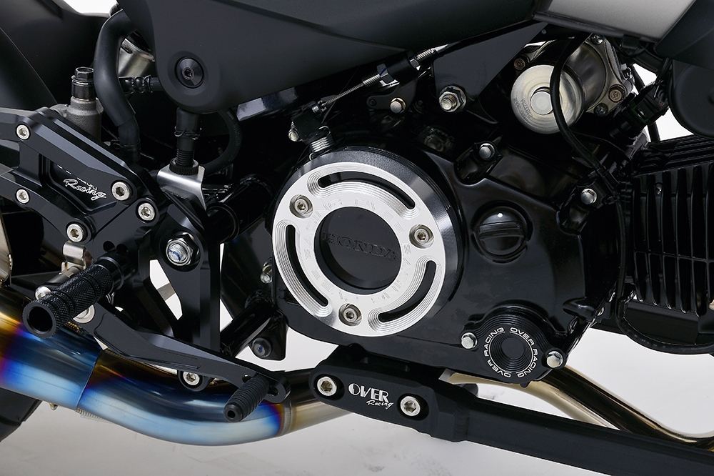 クラッチアウターカバー SIL モンキー125 21/GROM 21- シルバー 1個