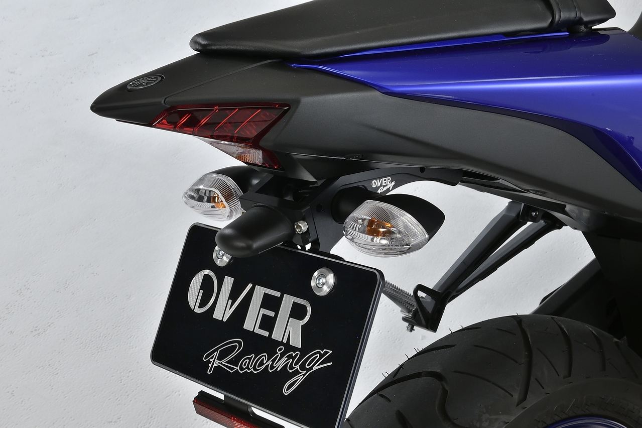 フェンダーレスキット YZF-R25 19-/YZF-R3 19- ブラック 1個