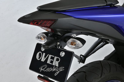 フェンダーレスキット YZF-R25 19-/YZF-R3 19- ブラック 1個