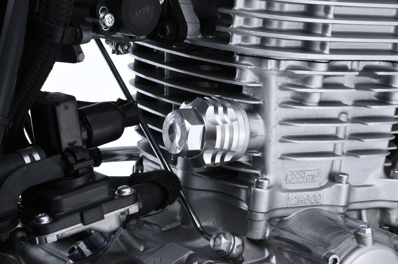 テンショナーキャップ SR400(FI) シルバー 1個