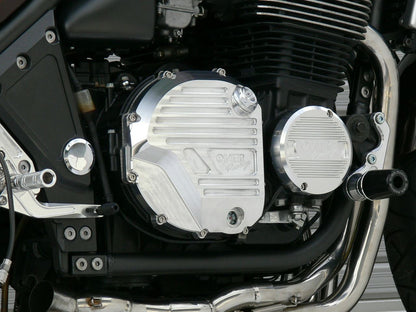 クラッチカバー ZEPHYR1100 シルバーアルマイト仕上げ 1個