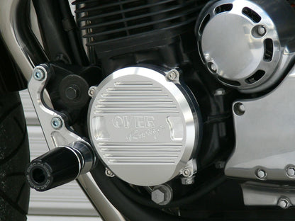 Crankcase Cover Silver ZEPHYR1100 Silver Anodized Finish 1 pc.