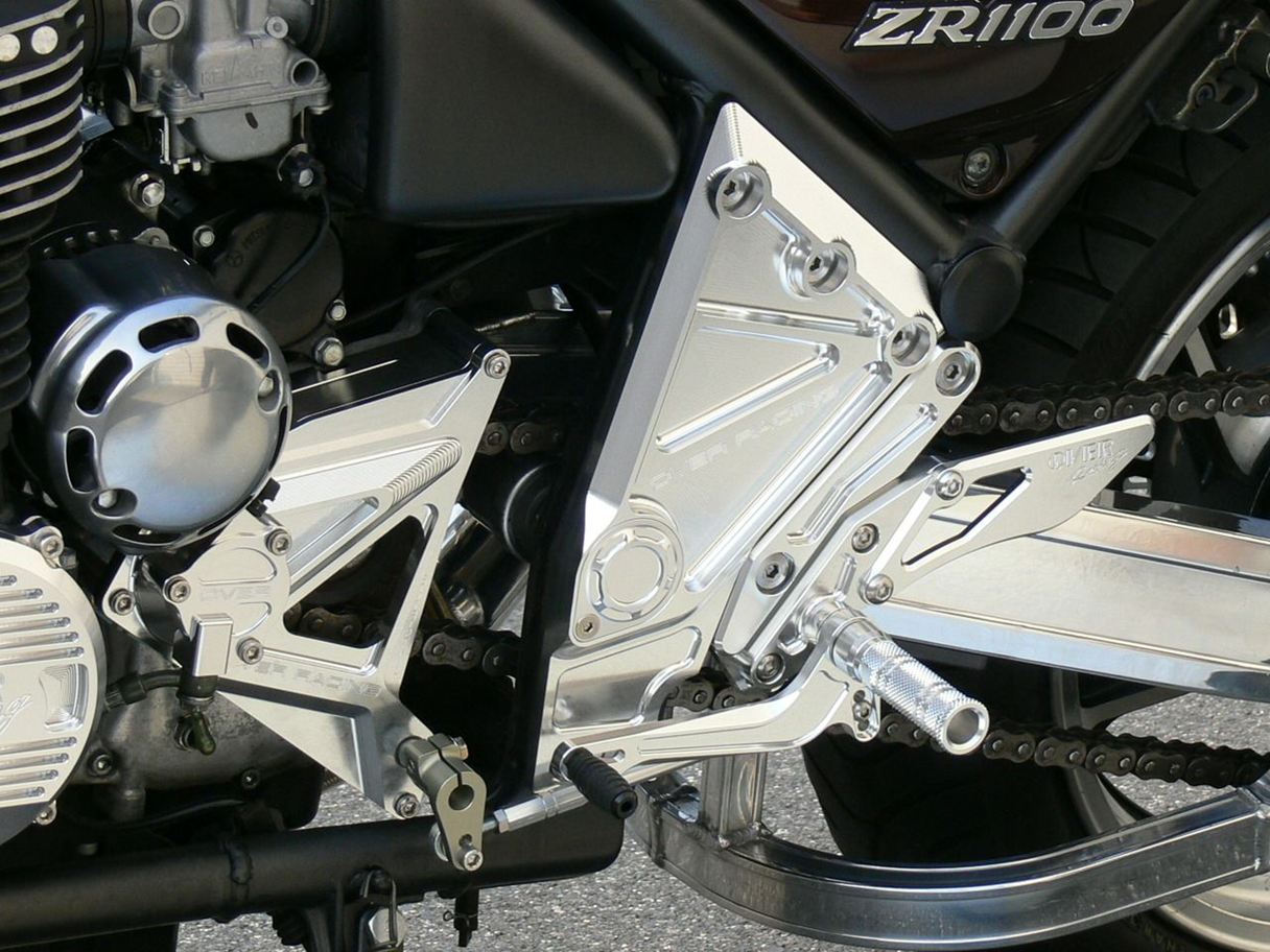 Pivot Plate Cover ZEPHYR1100 Silver Anodized Left and Right Set