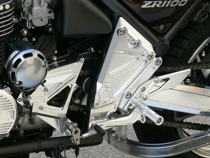 Pivot Plate Cover ZEPHYR1100 Silver Anodized Left and Right Set