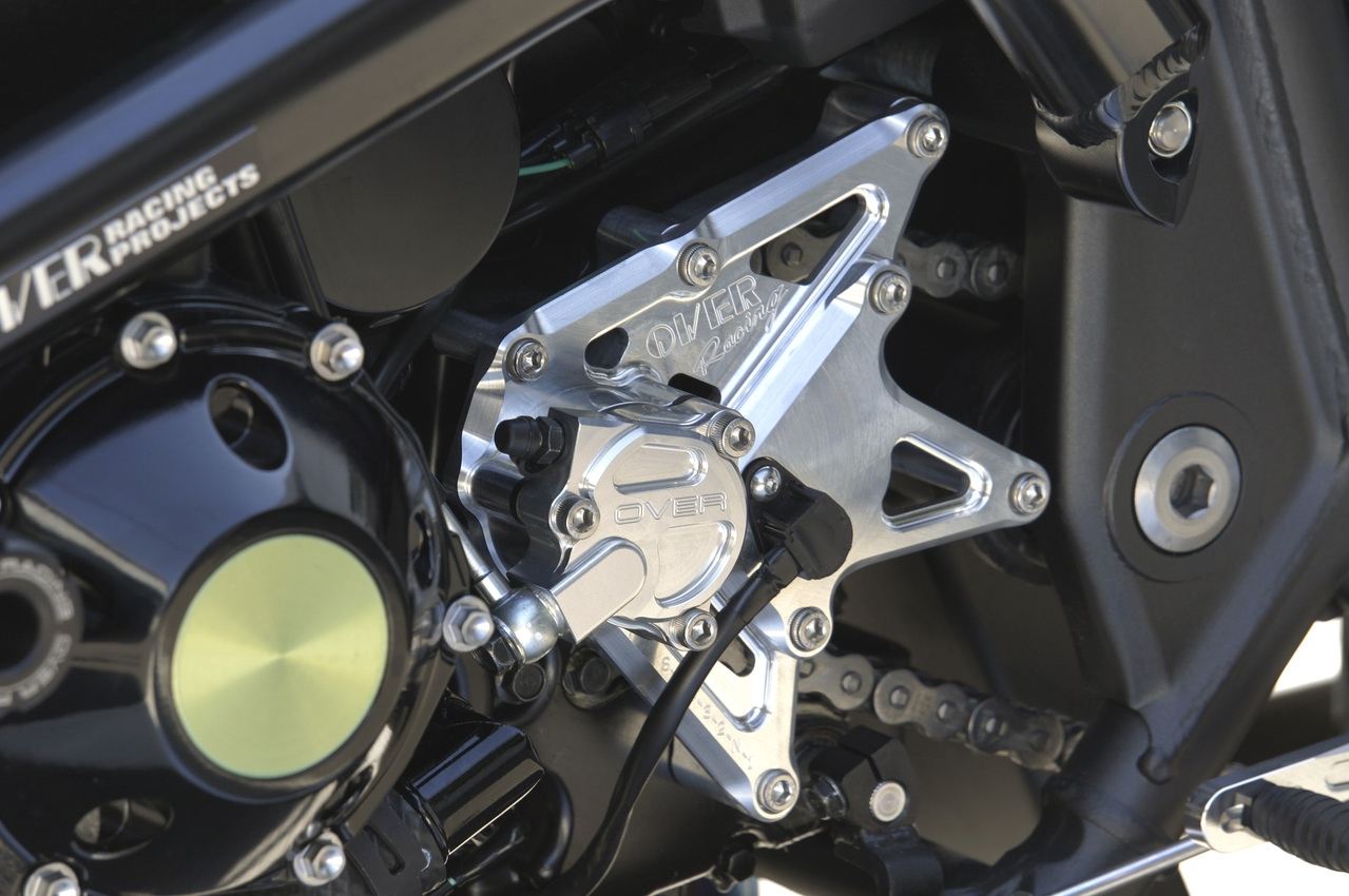 スプロケットカバー BLK ZRX1200DAEG ブラックアルマイト 1個