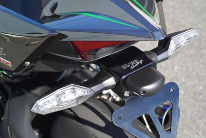 フェンダーレスキット Ninja H2 ブラックアルマイト仕上げ 1個