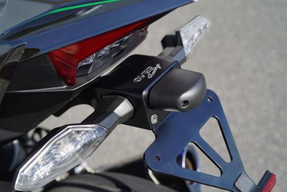 フェンダーレスキット Ninja H2 ブラックアルマイト仕上げ 1個