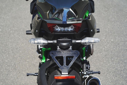 フェンダーレスキット Ninja H2 ブラックアルマイト仕上げ 1個