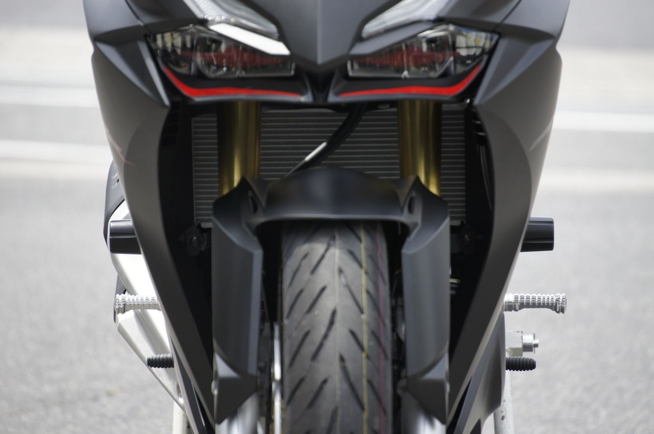 Racing Slider SIL CBR250RR Silver Left and Right Set