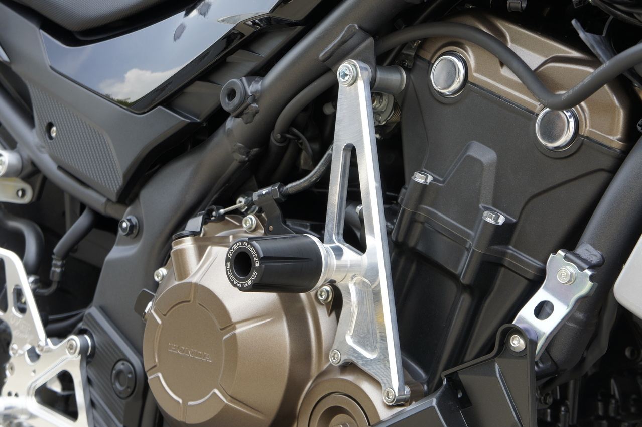レーシングスライダー シルバー CBR400R 16- シルバー 左右セット