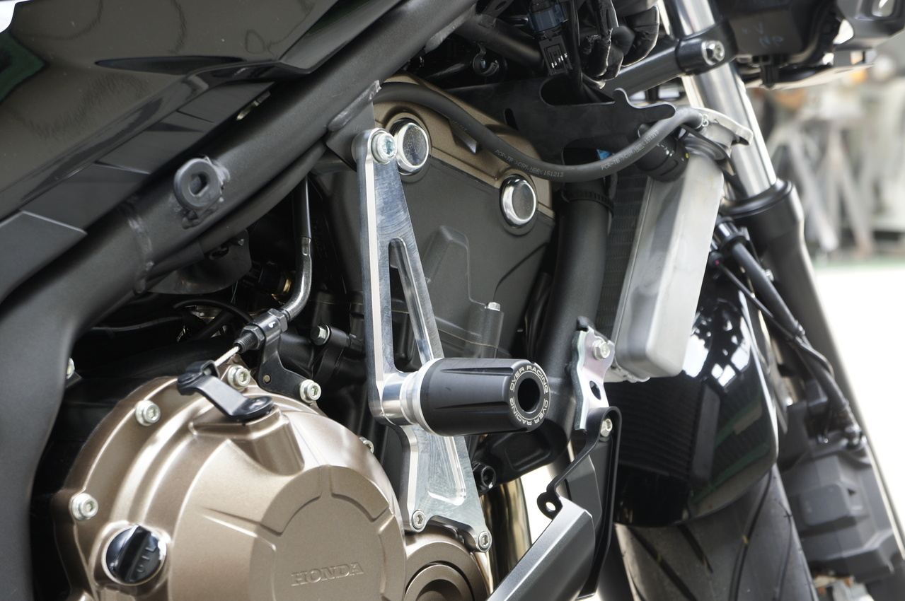レーシングスライダー ブラック CBR400R 16-18 ブラック 左右セット