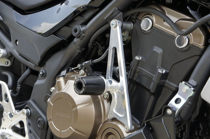 レーシングスライダー ブラック CBR400R 16-18 ブラック 左右セット