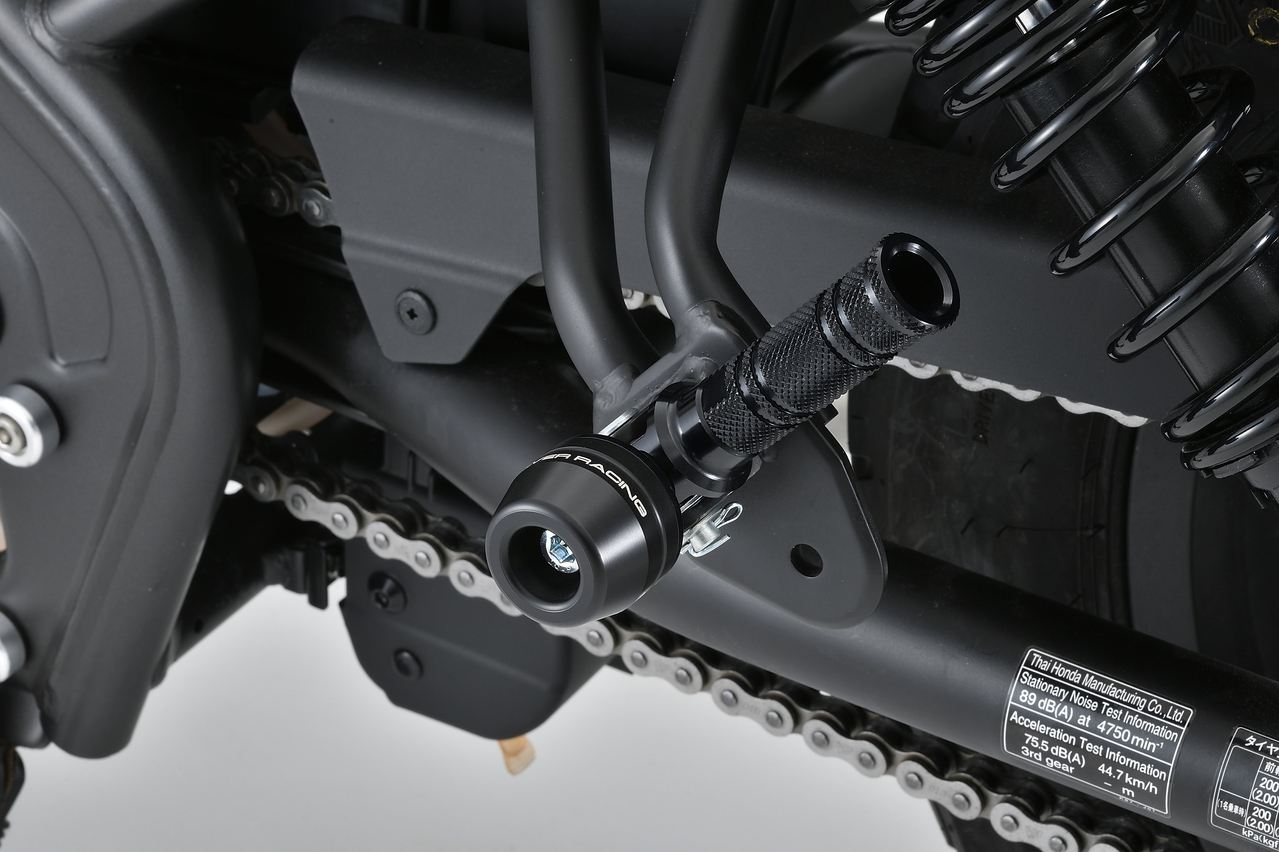 タンデムステップスライダー BLK Rebel250 ブラック 左右セット