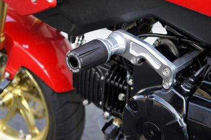 エンジンスライダー GROM 13-20 ブラック/シルバー 左右セット