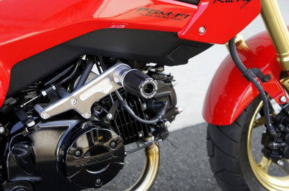 エンジンスライダー GROM 13-20 ブラック/シルバー 左右セット