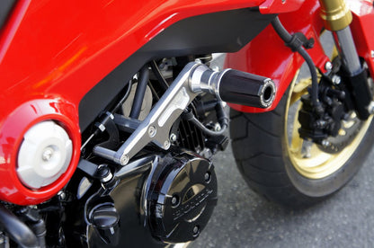 エンジンスライダー GROM 13-20 ブラック/シルバー 左右セット