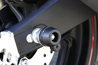 リアアクスルスライダー YZF-R25/MT-25 ブラック/シルバー 1個