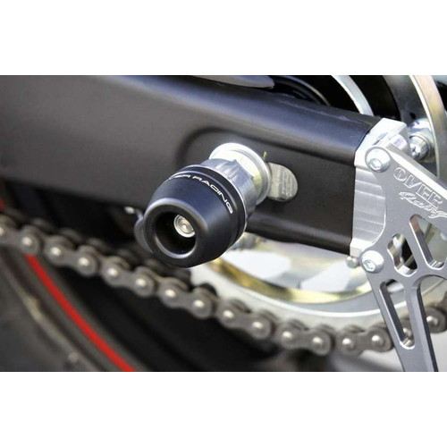 F/Rアクスルスライダーセット YZF-R25 ジュラコン:ブラック 左右セット