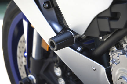 Racing Sliders YZF-R1 15-17 20-/MT-10 Black/Silver Left and Right Set
