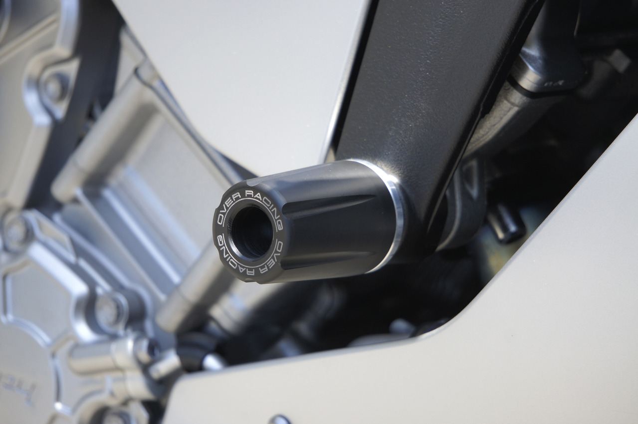 Racing Sliders YZF-R1 15-17 20-/MT-10 Black/Silver Left and Right Set