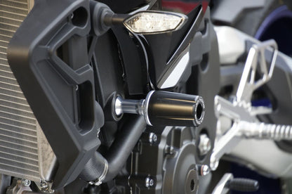 Racing Sliders YZF-R1 15-17 20-/MT-10 Black/Silver Left and Right Set