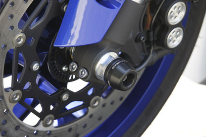 Front Axle Slider YZF-R1 15/MT-10 Black/Silver 1 pc.