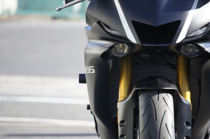 Racing Slider SIL YZF-R6 17 Silver Left and Right Set