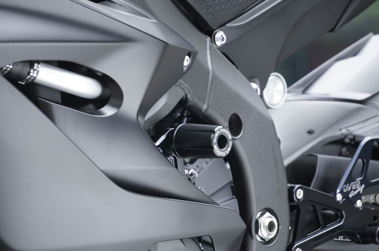 Racing Slider BLK YZF-R6 17 Black Left and Right Set