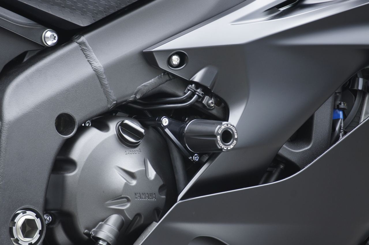 Racing Slider BLK YZF-R6 17 Black Left and Right Set