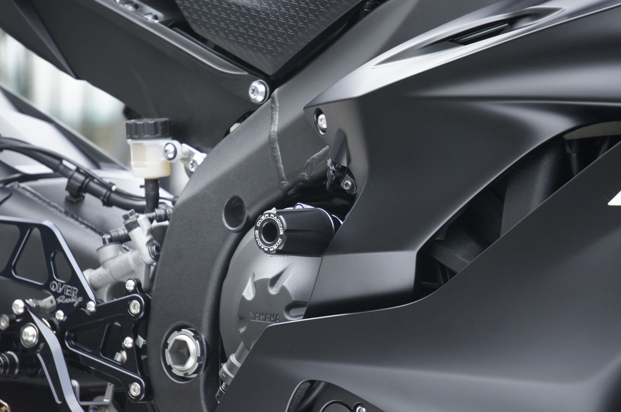 Racing Slider BLK YZF-R6 17 Black Left and Right Set