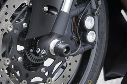 フロントアクスルスライダー YZF-R6 17 ブラック/シルバー 1個