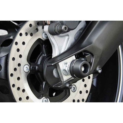 F/Rアクスルスライダーセット MT-09 14-16 ジュラコン:ブラック 左右セット