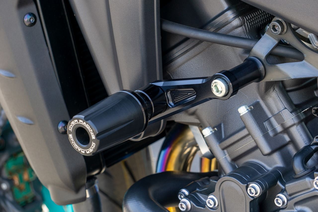 Engine Slider BLK MT-09 21-23 Black Left and Right Set