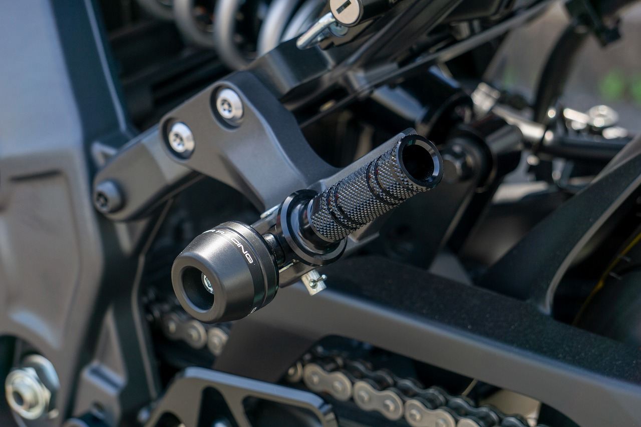 タンデムステップスライダー BLK MT-09 21-23 ブラック 左右セット