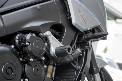 エンジンスライダー SIL KATANA 19-22 シルバー 左右セット