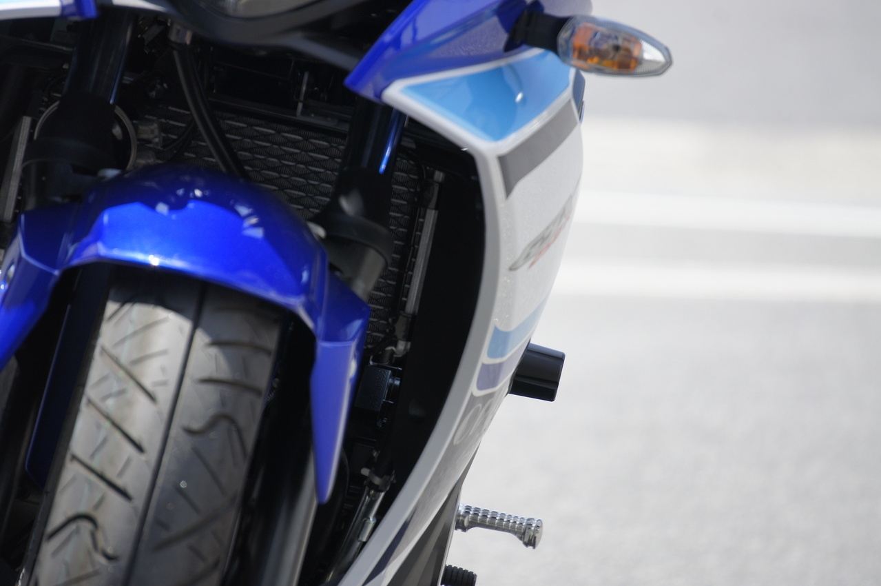 Racing Sliders SIL GSX250R Silver Left and Right Set