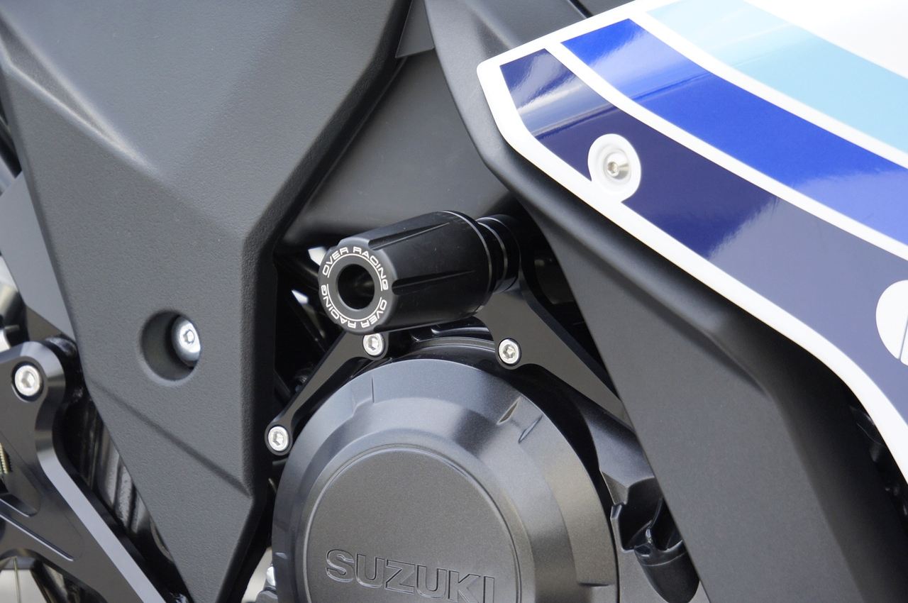 Racing Slider BLK GSX250R Black Left and Right Set