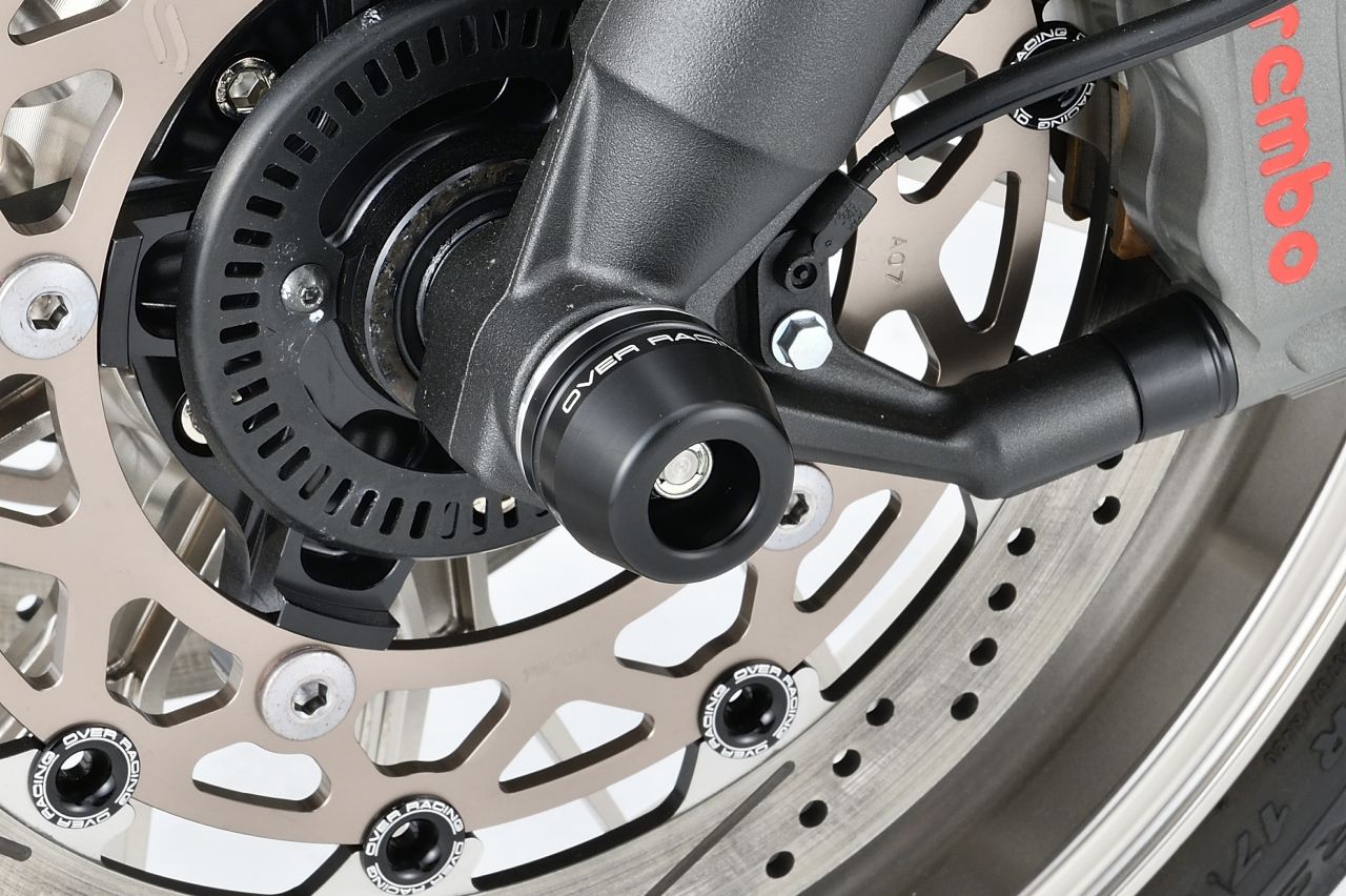 フロントアクスルスライダー OVERxKOODシャフト用Z900RS 1個