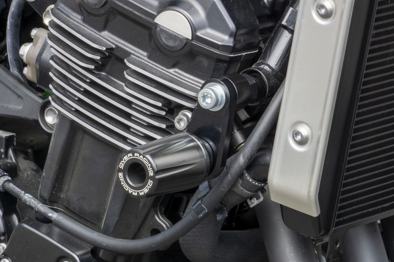 エンジンスライダー BLK Z900RS ブラックアルマイト仕上げ 左右セット