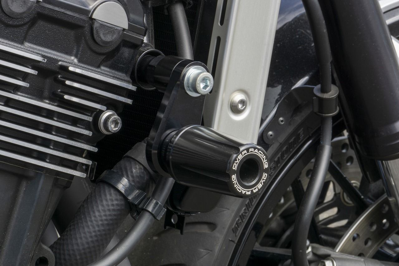 エンジンスライダー BLK Z900RS ブラックアルマイト仕上げ 左右セット