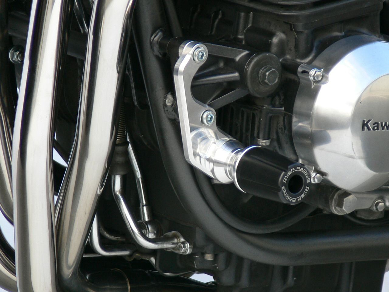 エンジンスライダー ZEPHYR1100 ブラック/シルバー 左右セット