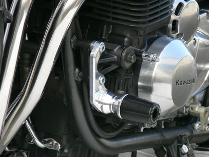 エンジンスライダー ZEPHYR1100 ブラック/シルバー 左右セット